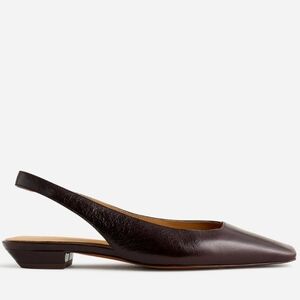 Madewell Dark Brown Slingback Flats